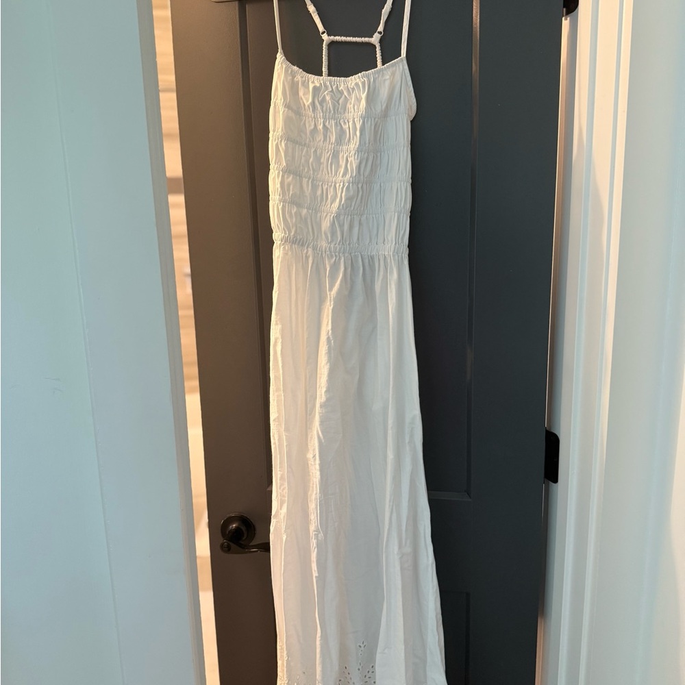 Solid and striped delta dress size small, worn once.